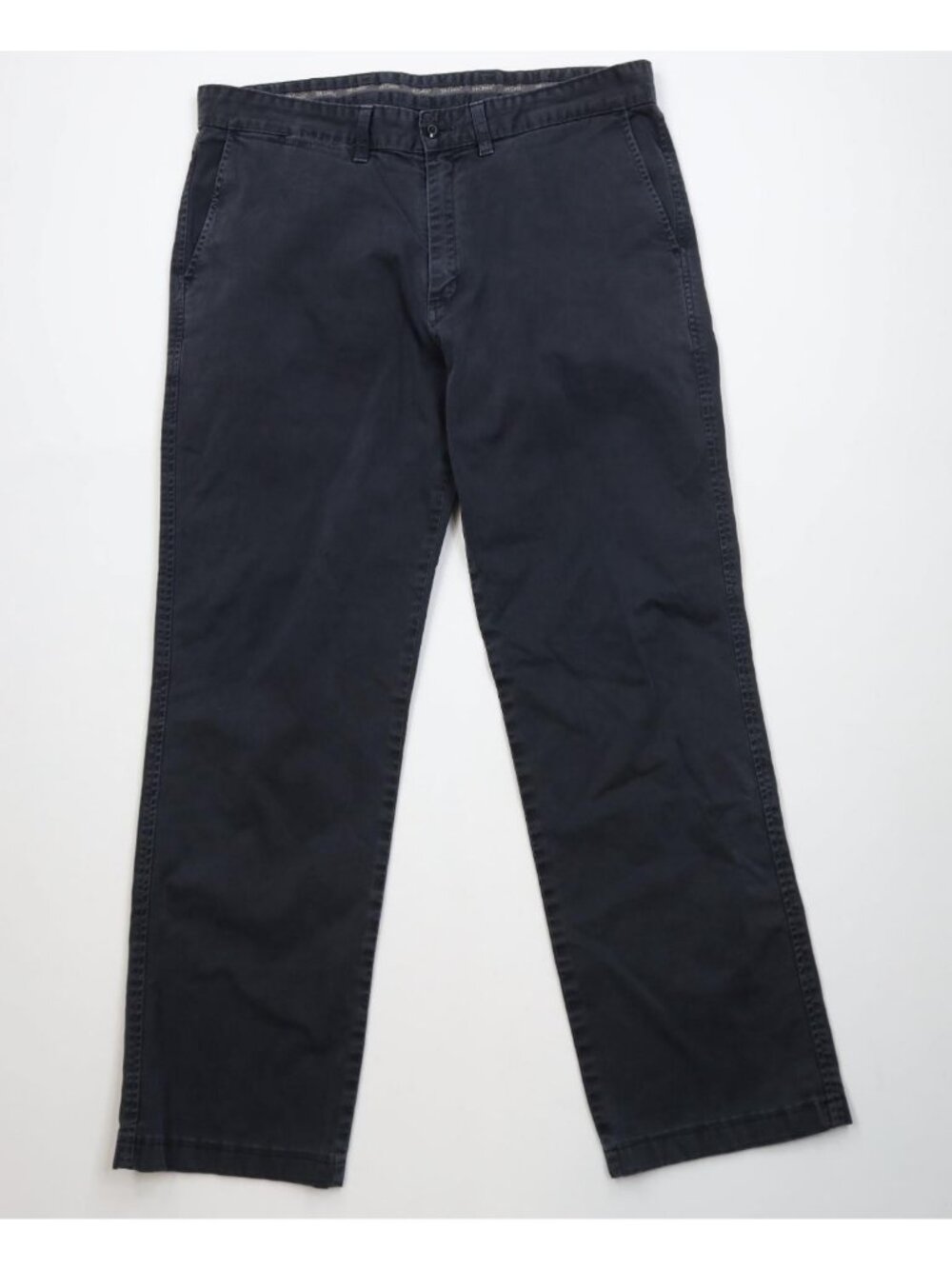Vintage 90s Y2K St Croix Mens 36x30 Faded Straight Leg Chino Pants Navy Blue